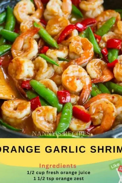 Orange Garlic Shrimp Recipe