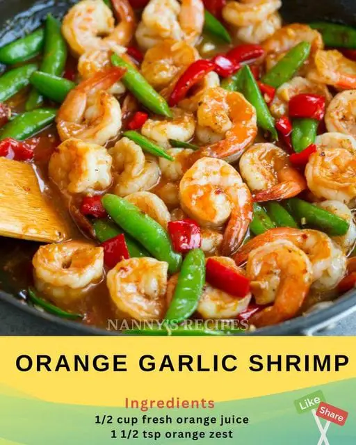 Orange Garlic Shrimp Recipe