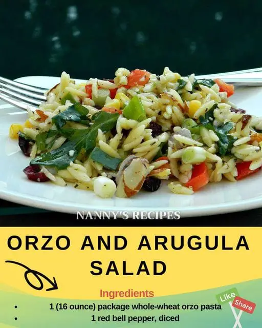 Orzo and Arugula Salad Recipe