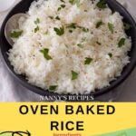 Oven Baked Rice Recipe