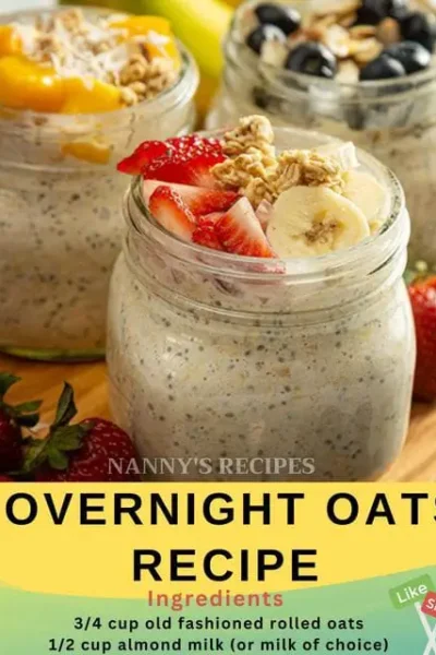 Overnight Oats Recipe