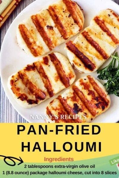 Pan-Fried Halloumi Recipe