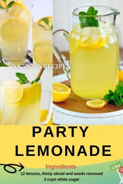 Party Lemonade Recipe