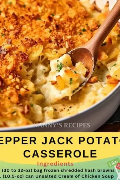 Pepper Jack Potato Casserole Recipe