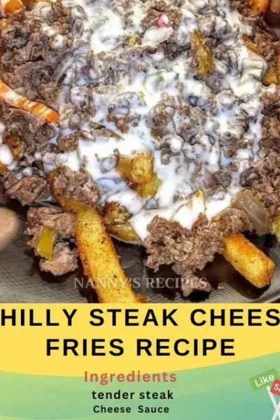 Philly Steak Cheese Fries Recipe