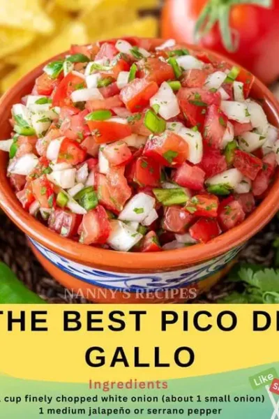 Pico de Gallo Recipe