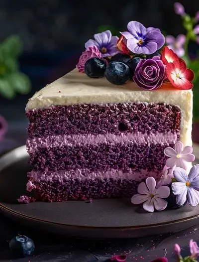 Purple Velvet Cake Recipe