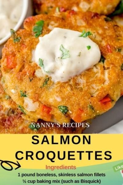 Salmon Croquettes Recipe