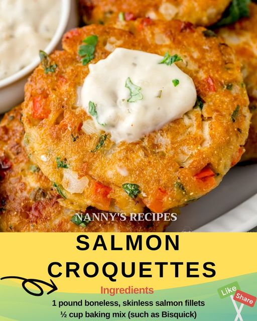 Salmon Croquettes Recipe