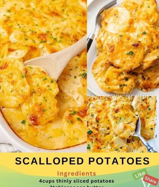 scalloped potatoes recipe