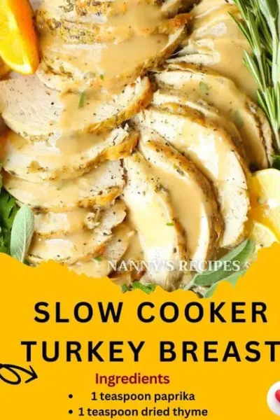 SLOW COOKER TURKEY BREAST