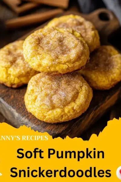 Soft Pumpkin Snickerdoodles Recipe