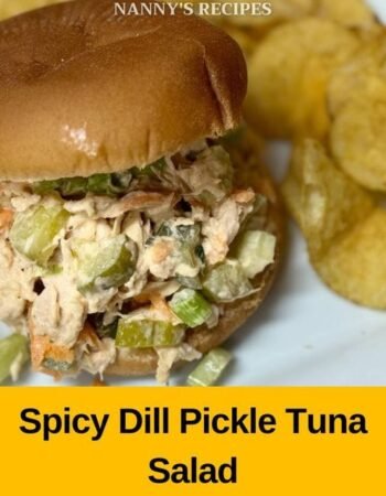 Spicy Dill Pickle Tuna Salad Recipe