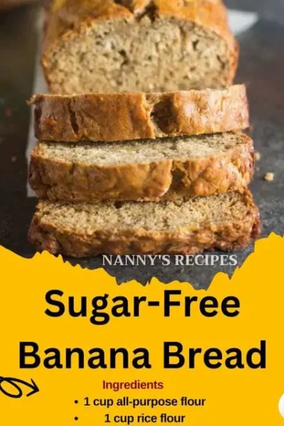 Sugar-Free Banana Bread Recipe