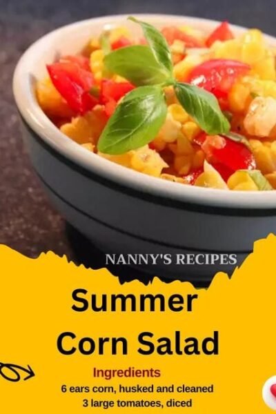 Summer Corn Salad Recipe