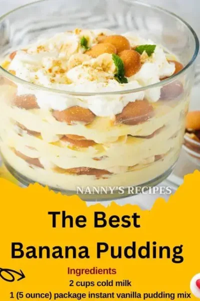 The Best Banana Pudding Recipe