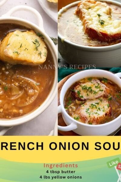 The BEST French Onion Soup Recipe