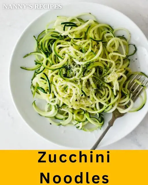 Zucchini Noodles Recipe