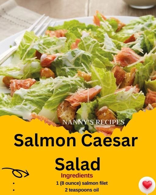 Salmon Caesar Salad