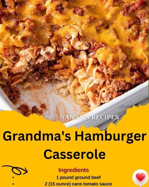 Grandma's Hamburger Casserole