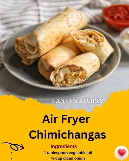 Air Fryer Chimichangas