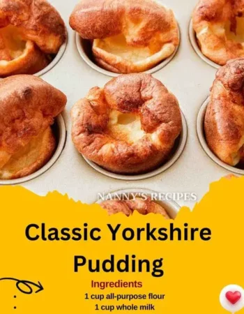 Classic Yorkshire Pudding recipe