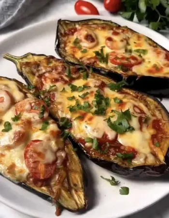 Eggplant Pizza