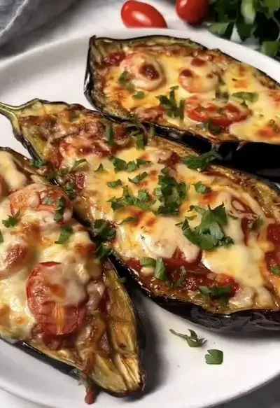 Eggplant Pizza