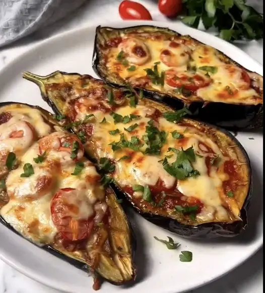 Eggplant Pizza