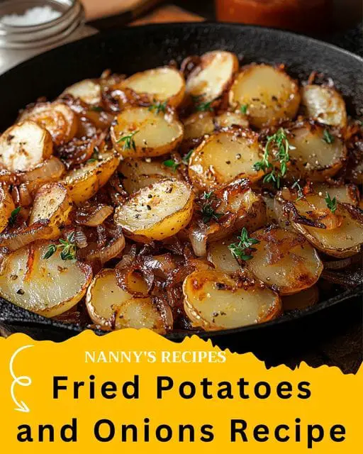 Fried Potatoes and Onions Recipe