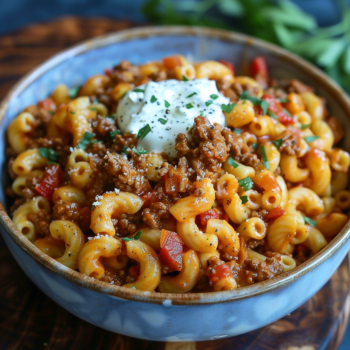 Instant Pot Homemade Hamburger Mac
