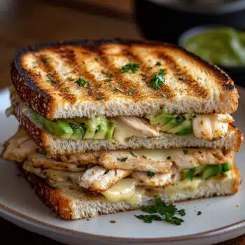 Chicken Avocado Melt Sandwich