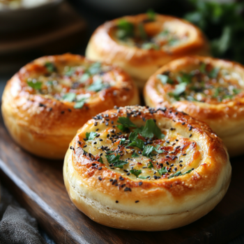 Quiche Stuffed Bagels