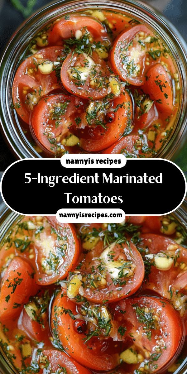 5-Ingredient Marinated Tomatoes: Quick and Tasty Delight 5 Spain 2025 04 29T055540.972
