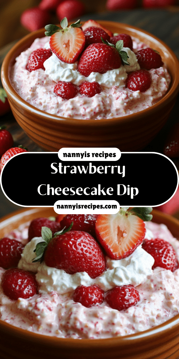 Strawberry Cheesecake Dip: Irresistible No-Bake Recipe! 5 Spain 2025 04 29T070826.932