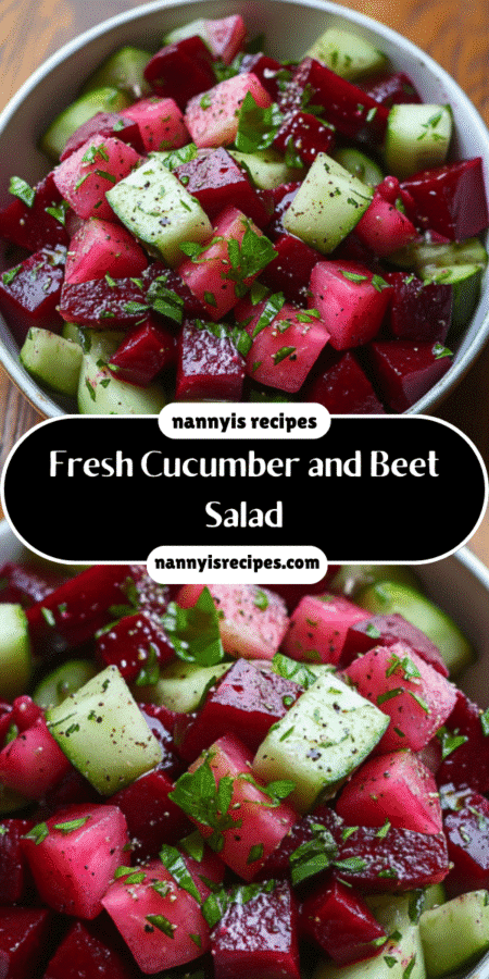Fresh Cucumber and Beet Salad: A Refreshing Delight 5 Spain 34