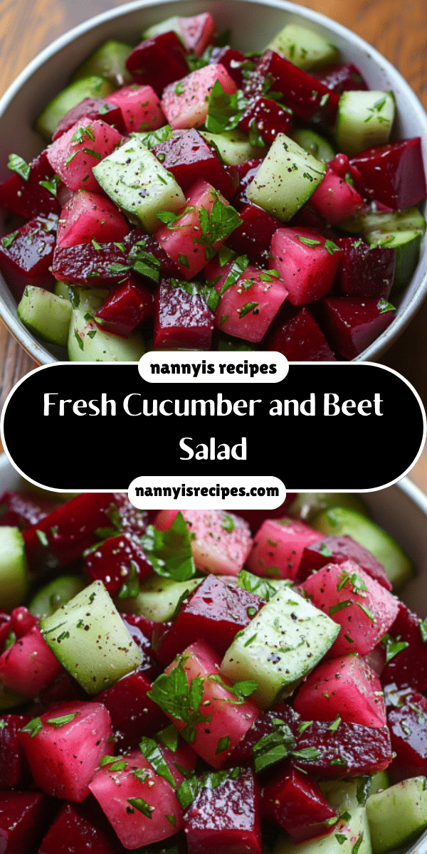 Fresh Cucumber and Beet Salad: A Refreshing Delight 5 Spain 34