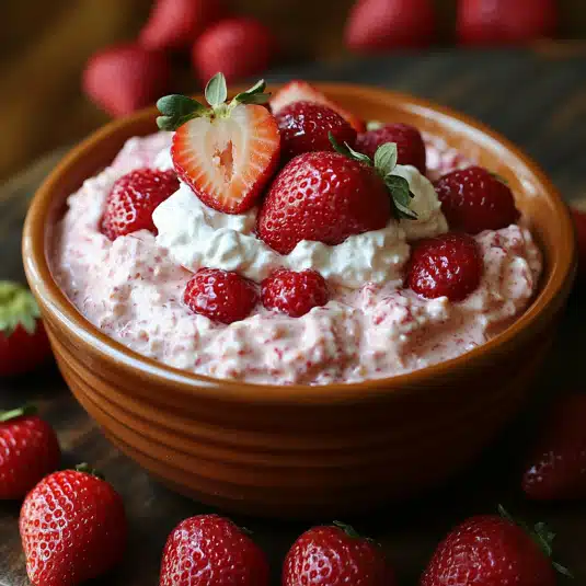 Strawberry Cheesecake Dip: Irresistible No-Bake Recipe! 4 Strawberry Cheesecake Dip