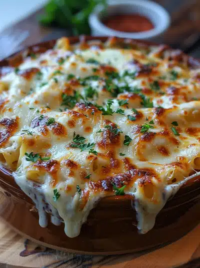 Crab Pasta Bake