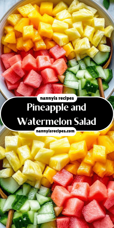 Pineapple and Watermelon Salad: Refresh Your Keto Menu! 4 Pineapple and Watermelon Salad