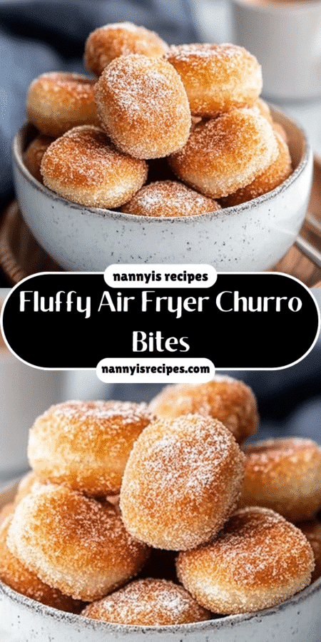 Fluffy Air Fryer Churro Bites: Irresistibly Delicious! 4 10 1