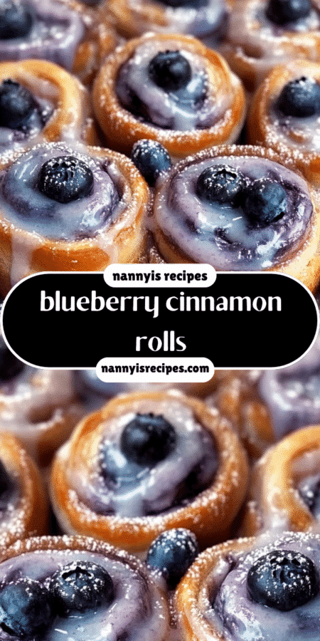 Blueberry Cinnamon Rolls: A Sweet Morning Delight! 5 11