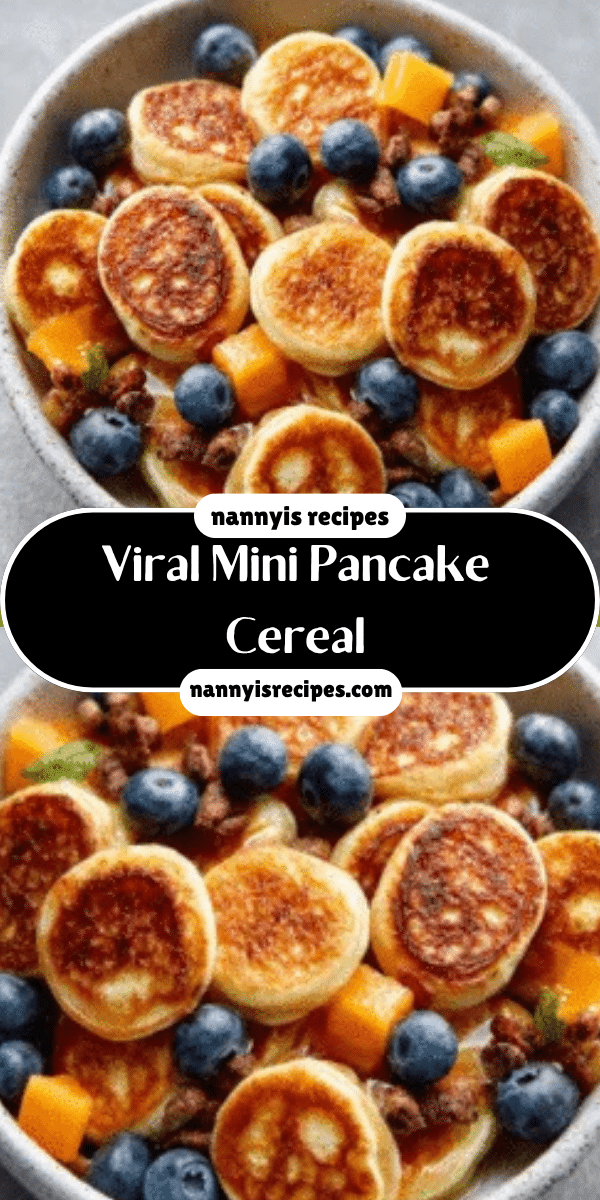 Viral Mini Pancake Cereal: Discover the Trendy Recipe Today! 4 16 8