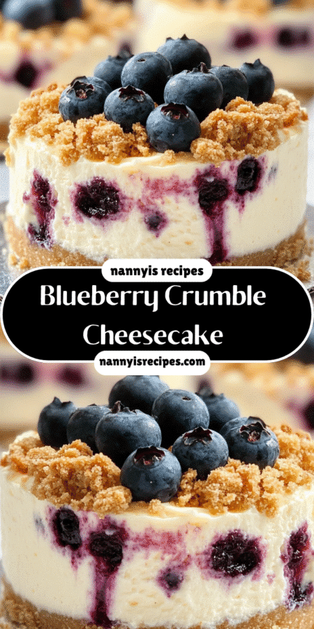 Blueberry Crumble Cheesecake: Irresistibly Rich Recipe! 4 17