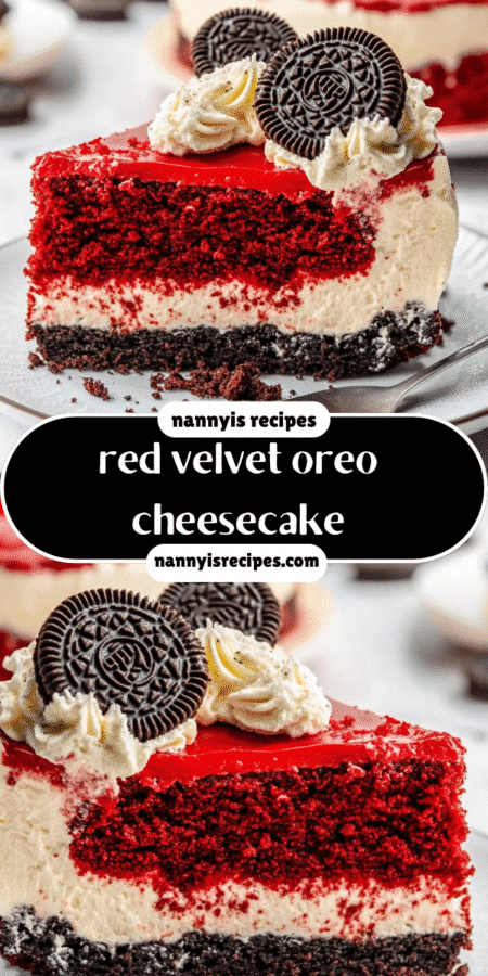 Red velvet Oreo cheesecake: A dessert to delight you! 4 18