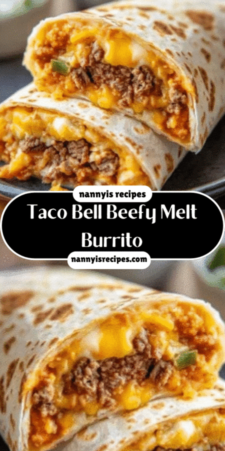 Taco Bell Beefy Melt Burrito: Easy Recipe to Try Today! 4 2 6