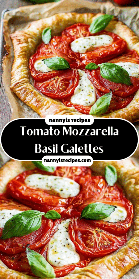 Tomato Mozzarella Basil Galettes: An Easy, Delicious Recipe! 4 26 2