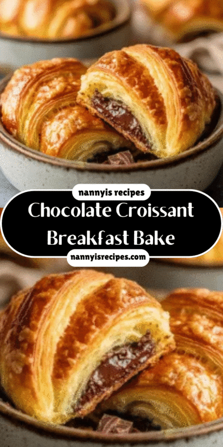 Chocolate Croissant Breakfast Bake: A Sweet Delight Awaits! 4 3 6