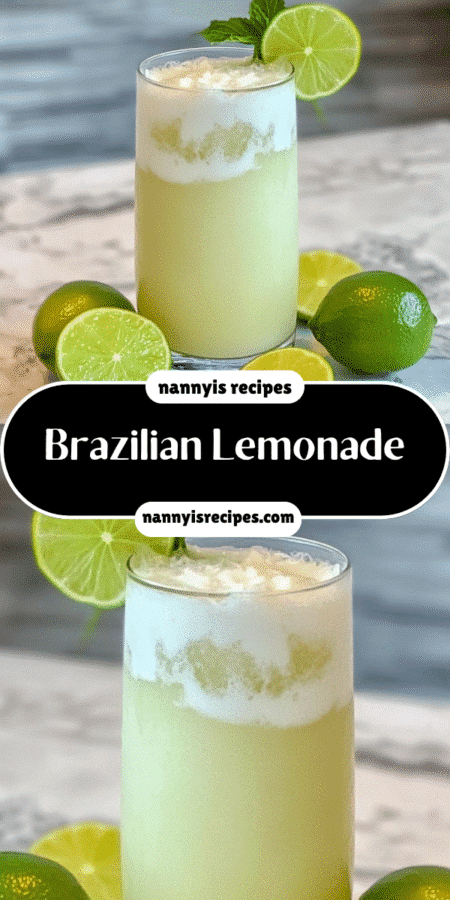 Brazilian Lemonade: Discover a Refreshing Keto-Friendly Twist! 4 Brazilian Lemonade