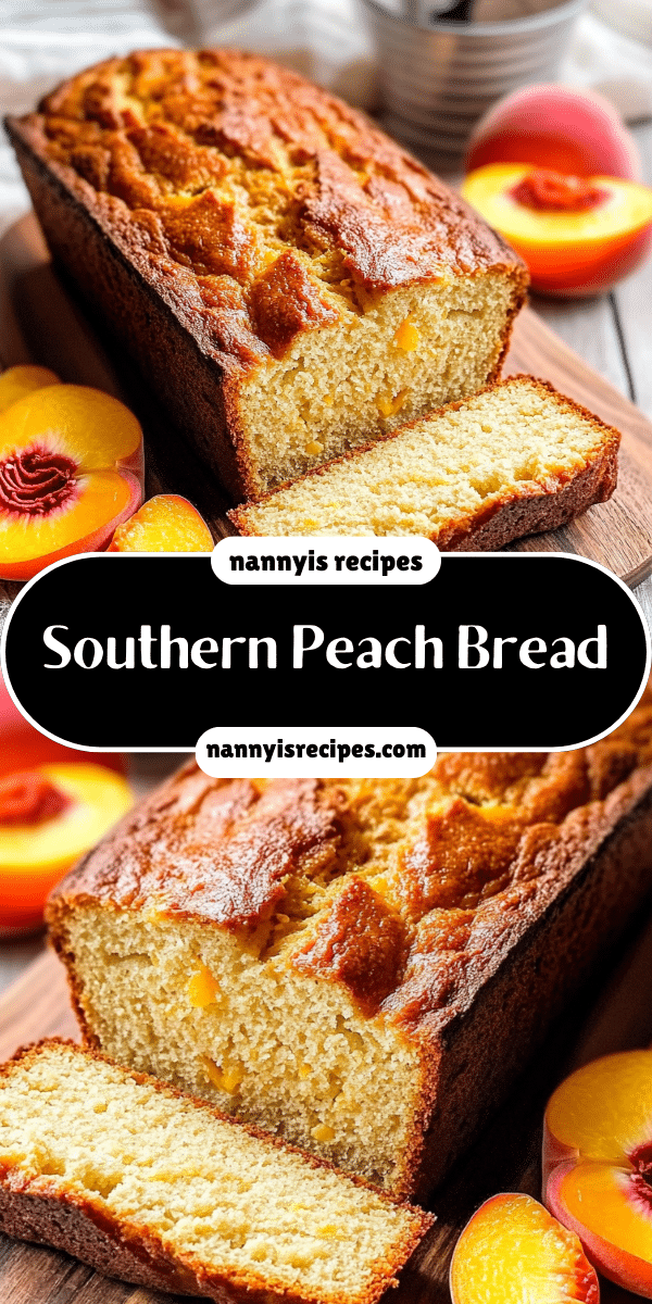Southern Peach Bread